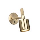 Dainolite RHS-1W-AGB Rhoswen 7W 1-Lumière Laiton vieilli Applique murale