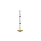 Dainolite RMA-4530LEDF-AGB Roselyn 1-lumière 30W Transparent LED Lampe sur pied