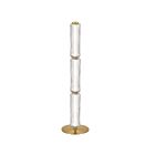 Dainolite RMA-4530LEDF-AGB Roselyn 1-lumière 30W Transparent LED Lampe sur pied