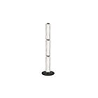 Dainolite RMA-4530LEDF-MB Francine 1-lumière 30W Transparent LED Lampe sur pied