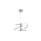 Suspendu à LED Dainolite Romy ROM-2433LEDP-PC 36W Chrome poli