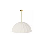 Dainolite RON-301P-AGB Ronny 1-lumière 100W Beige LED Suspendu