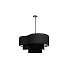 Dainolite ROR-244P-MB-BK Rory 4-lumières 240W Noir LED Suspendu