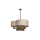 Dainolite ROR-244P-MB-NAT Rory 4-lumières 240W Naturel LED Suspendu
