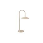 Dainolite RQL-2610LEDT-MBG Raquel 1-lumière 10W Beige mat LED Lampe de table
