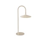 Dainolite RQL-2610LEDT-MBG Raquel 1-lumière 10W Beige mat LED Lampe de table