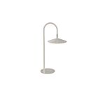 Dainolite RQL-2610LEDT-MLN Raquel 1-lumière 10W Lin mat LED Lampe de table