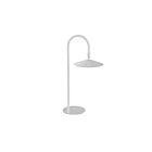 Dainolite RQL-2610LEDT-MW Raquel 1-lumière 10W Blanc mat LED Lampe de table