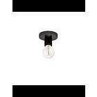 Plafonnier LED Dainolite Roswell RSW-41FH-MB 1-lumière 60W noir mat