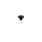 Plafonnier LED Dainolite Roswell RSW-41FH-MB 1-lumière 60W noir mat