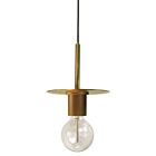 Mini suspendus Dainolite RSW-61P-AGB Roswell 1-Lumière 60W Laiton vieilli