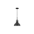 Dainolite RVK-101P-MB Reveka 1-lumière 60W Noir mat LED Suspendu