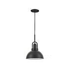 Dainolite RVK-101P-MB Reveka 1-lumière 60W Noir mat LED Suspendu