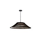 Dainolite RXE-3025LEDP-BK Roxanne 1-lumière 25W Noir LED Suspendu