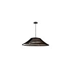 Dainolite RXE-3025LEDP-BK Roxanne 1-lumière 25W Noir LED Suspendu
