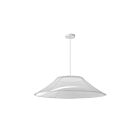 Dainolite RXE-3025LEDP-WH Roxanne 1-lumière 25W Blanc LED Suspendu