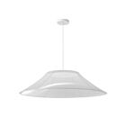 Dainolite RXE-3025LEDP-WH Roxanne 1-lumière 25W Blanc LED Suspendu
