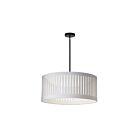 Suspendu LED Dainolite Slit Drum SDLED-20P-MB-WH 22W 1 lumière blanc