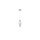 Suspendu LED Horizontal Dainolite SEL-6P-PC séries Selene 1-lumière Chrome poli 15w