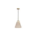 Dainolite SND-141P-AGB Shenandoah 1-Lumière 60W Natural Suspendu