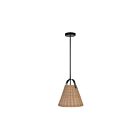 Dainolite SND-141P-MB Shenandoah 1-Lumière 60W Natural Suspendu