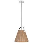 Dainolite SND-141P-PC Shenandoah 1-Lumière 60W Natural Suspendu
