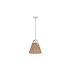Dainolite SND-141P-PC Shenandoah 1-Lumière 60W Natural Suspendu
