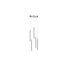 Dainolite SNY-1815LEDP-PC Sanya 5-lumières 15W Chrome poli Suspendu