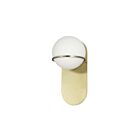 Dainolite SOF-121W-AGB Sofia 40W 1-Lumière Laiton vieilli Applique murale