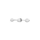 Vanité halogène Dainolite SOF-233W-PC séries Sofia 3-lumières Chrome poli 75w