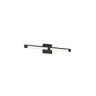 Vanité LED Dainolite Soho SOH-28W-MB 22W 1 lumière noir mat