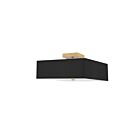 Plafonnier semi encastré incandescent Dainolite Seren SRN-143SF-AGB-BK 18W 3-Lumières noir
