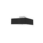 Plafonnier semi encastré incandescent Dainolite Seren SRN-143SF-PC-BK 18W 3-Lumières noir
