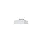 Plafonnier semi encastré incandescent Dainolite Seren SRN-143SF-PC-WH 18W 3-Lumières blanc