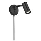 Spot lumineux bras pivotant mural Dainolite STY-91WSPT-MB Stanly 50W