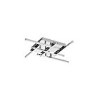 Plafonnier LED Dainolite SUM-2020FH-PC séries Summit 6-lumières Chrome poli 20w