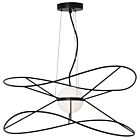 Dainolite SVE-2512LEDP-MB Svetlana 12W Noir mat Suspendu