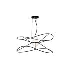 Dainolite SVE-2512LEDP-MB Svetlana 12W Noir mat Suspendu