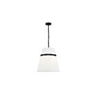 Suspendu LED Dainolite Symphony SYM-183P-MB-WH 3-lumières 180W blanc