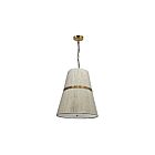 Dainolite SYV-183P-AGB-NAT Sylvie 3-lumières 180W Blanc LED Suspendu