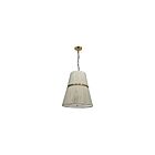 Dainolite SYV-183P-AGB-NAT Sylvie 3-lumières 180W Blanc LED Suspendu