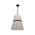 Dainolite SYV-183P-MB-NAT Sylvie 1-lumière 180W Blanc LED Suspendu