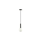 Suspendu incandescent Dainolite Tara TAR-61P-MB-WH 60W 1 lumière noir mat