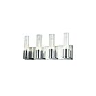 Vanité incandescence Dainolite TBE-174W-PC Tube 4-Lumières Chrome poli 240W
