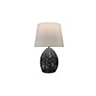 Dainolite TIL-181T-MB Yvonne 1-lumière 60W Beige LED Lampe de table