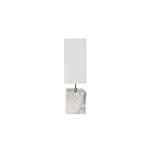 Lampe de table à LED Dainolite TOD-221T-WH-AGB Todd 1-Lumière Blanc 60W