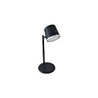 Dainolite TRM-175LEDT-MB Ramona 1-lumière 6W Noir mat LED Lampe de table
