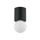 Plafonnier LED Dainolite Theron TRN-51FH-MB 1-lumière 60W noir mat