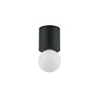 Plafonnier LED Dainolite Theron TRN-51FH-MB 1-lumière 60W noir mat