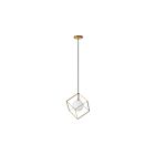 Mini suspendus Dainolite TSN-1P-GLD Thomson 1-Lumière 40W Or